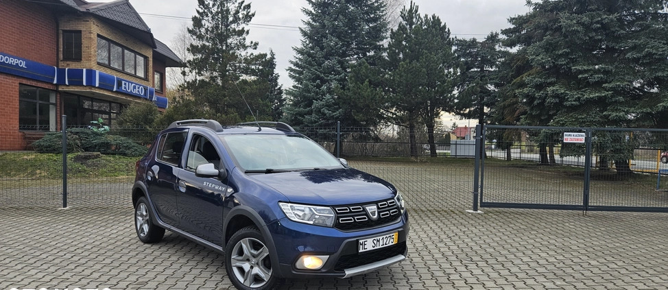 Dacia Sandero Stepway cena 38900 przebieg: 109002, rok produkcji 2019 z Poręba małe 106